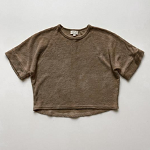 Load image into Gallery viewer, Oversized Terry tee walnut
